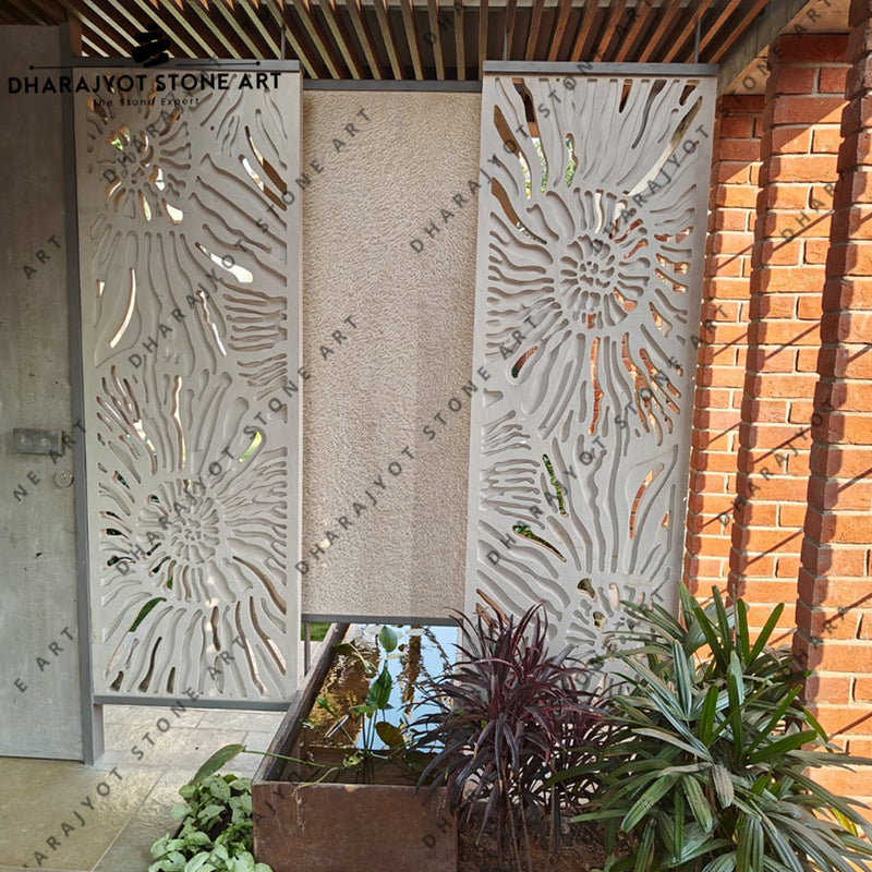 Home & Villa Decoration Natural Stone Jali Screen