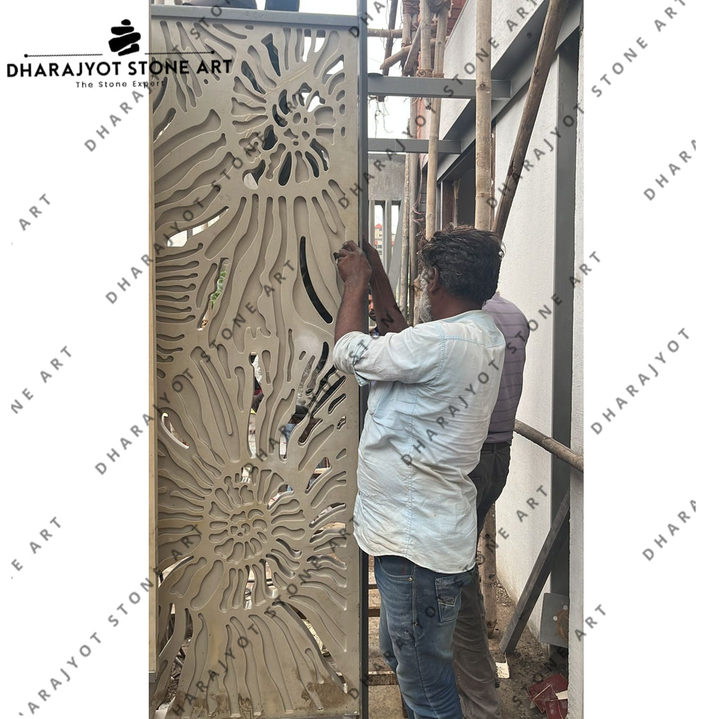 Home & Villa Decoration Natural Stone Jali Screen
