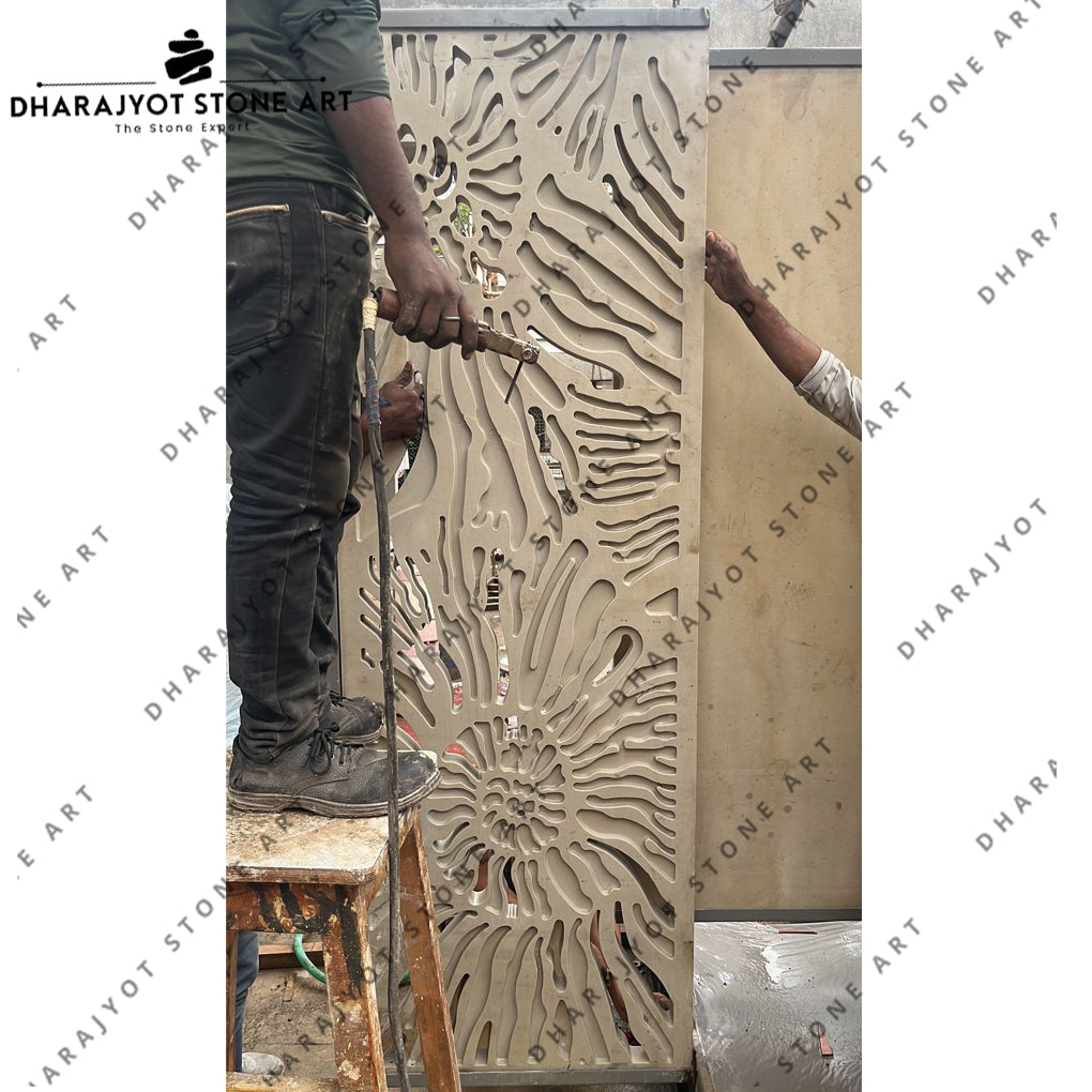 Home & Villa Decoration Natural Stone Jali Screen