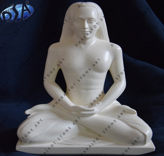 White Marble Lady Bust Statue