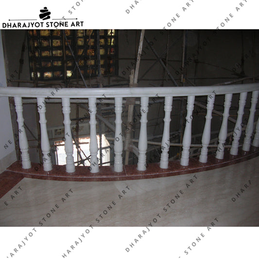 Balcony Handrail Marble Balusters