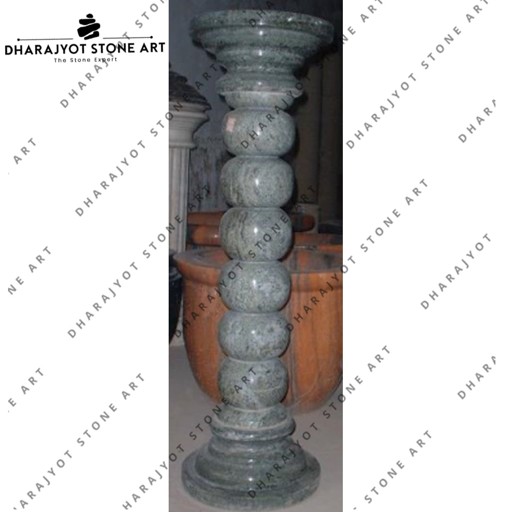 Modern Grey Granite Balustrade