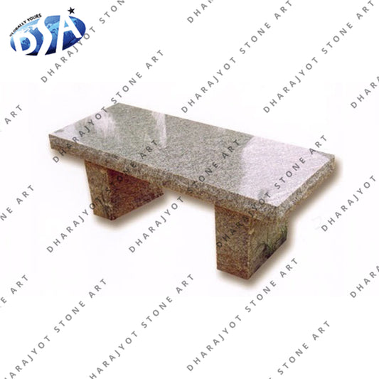 Natural Stone Outdoor Granite Bench