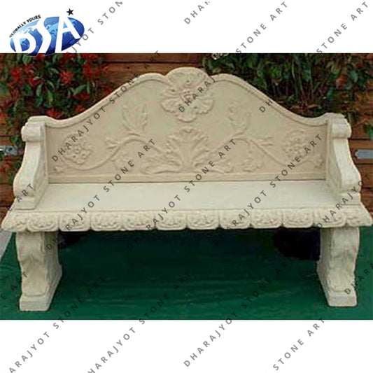 Customize Handmade Marble Bench