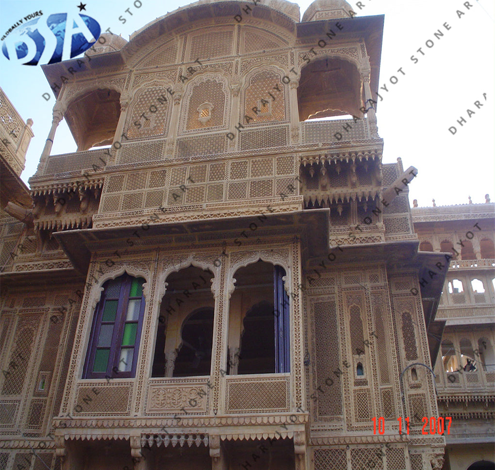 Antique Designed Cladding Elevation