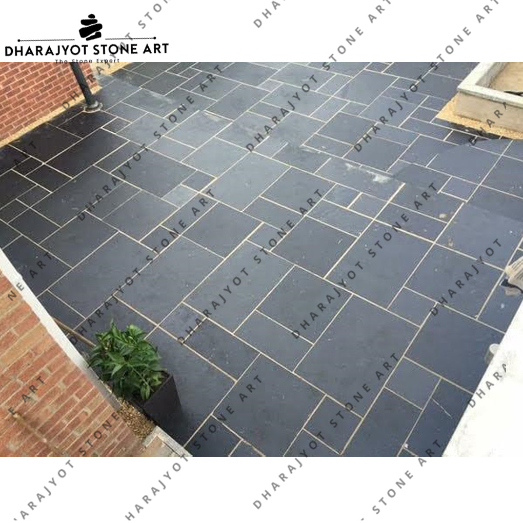 Kota Black Natural Stepping Stone