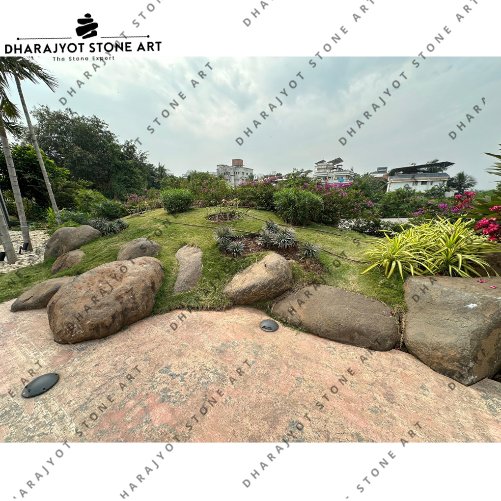 Outdoor Rock Features Natural Landscaping Stones