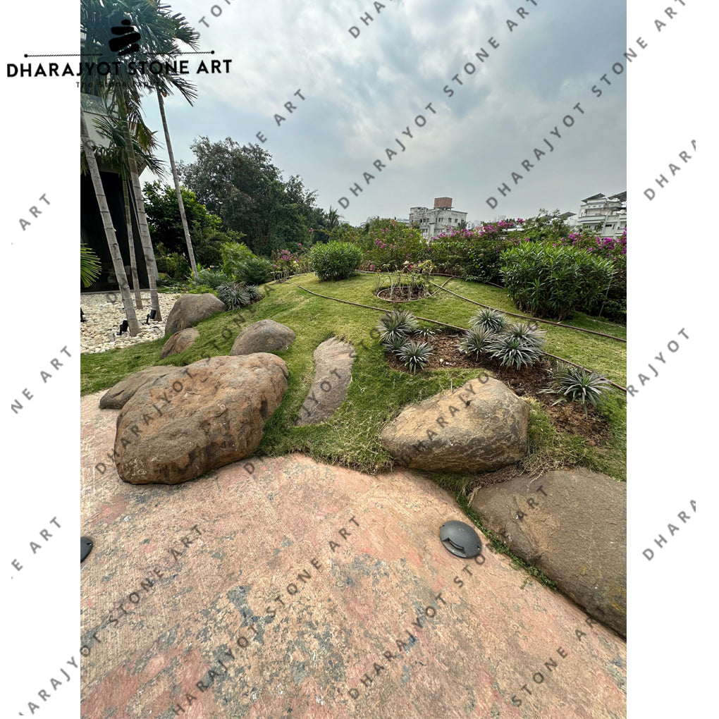 Outdoor Rock Features Natural Landscaping Stones