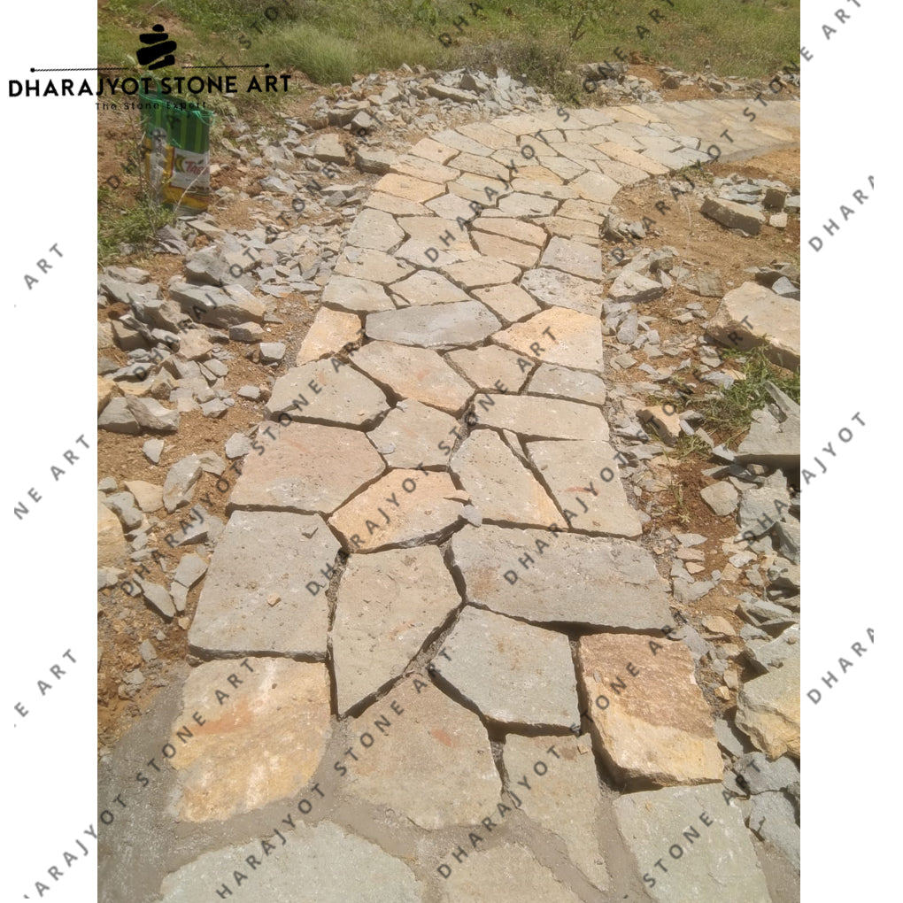 Handcrafted Natural Cobble Stone Landscaping