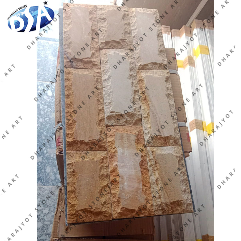 Yellow Sandstone Landscaping