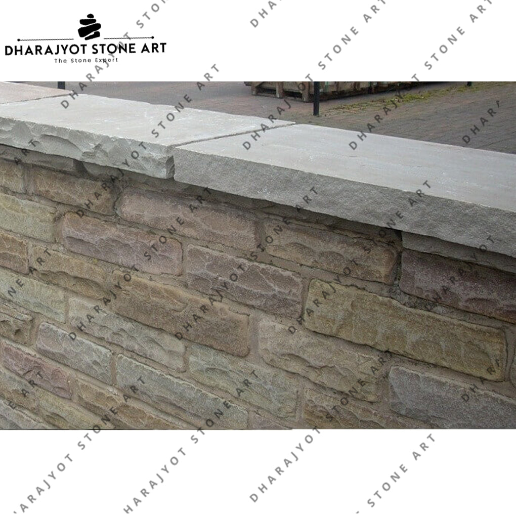 Kota Blue Antique Stone Coping