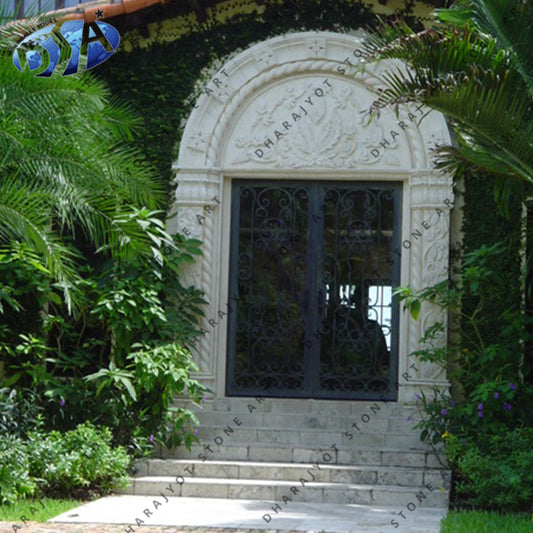 Hand Carved Stone Entry Main Door Surround Entrance Gate