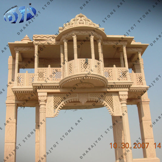 Luxury Hand Carved Marble Surround Door Entrance Gate
