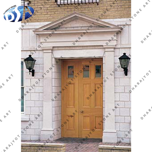 Hand Carved Marble Door Surround Decor Entrance Gate
