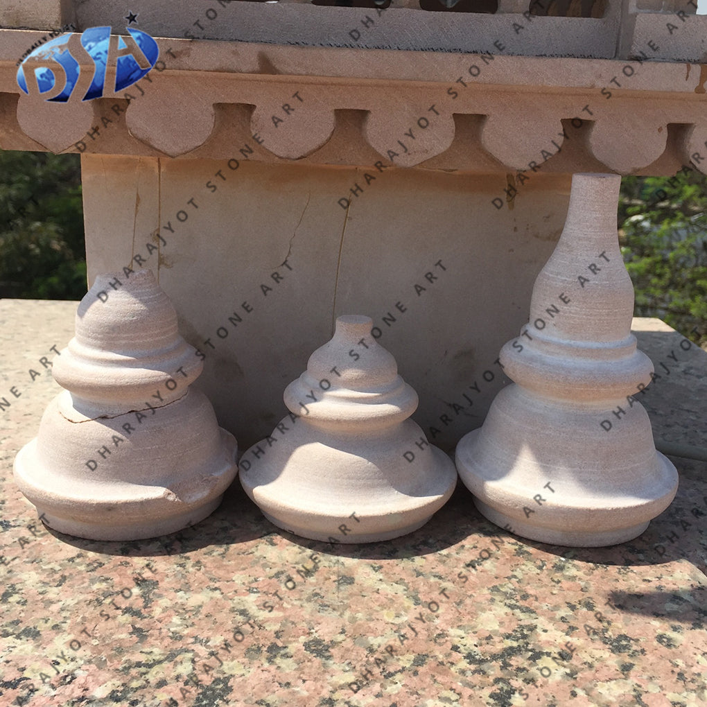 Round Marble Finials