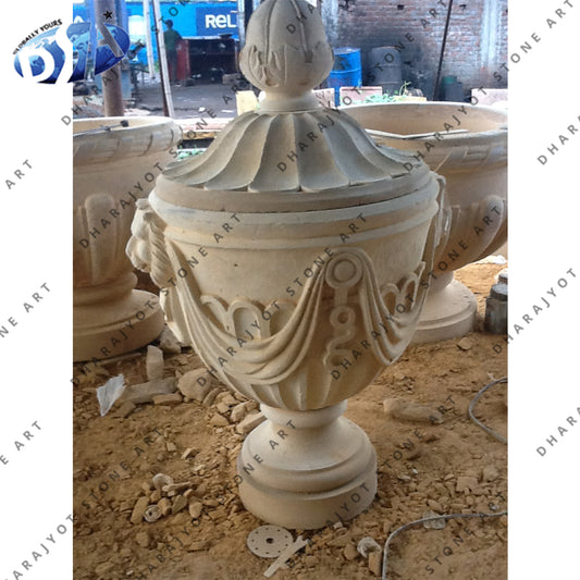 Antique Outdoor Decor Marble Finials