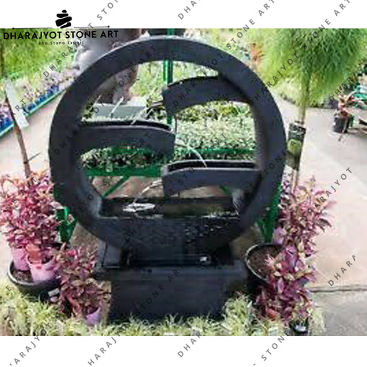 3-Tier Yard Decoration Garden Stone Fountain