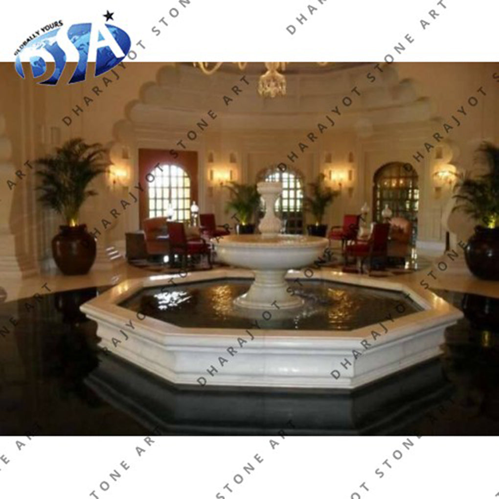 Customized Designer Garden Outdoor Natural Stone Fountain