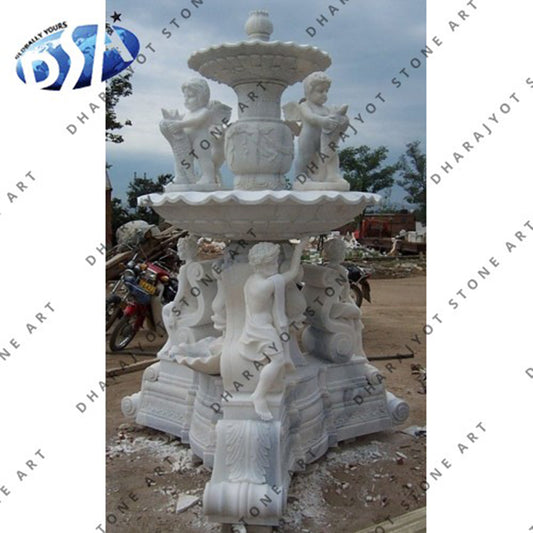 Marble Carving Garden Decoration Marble Water Fountain
