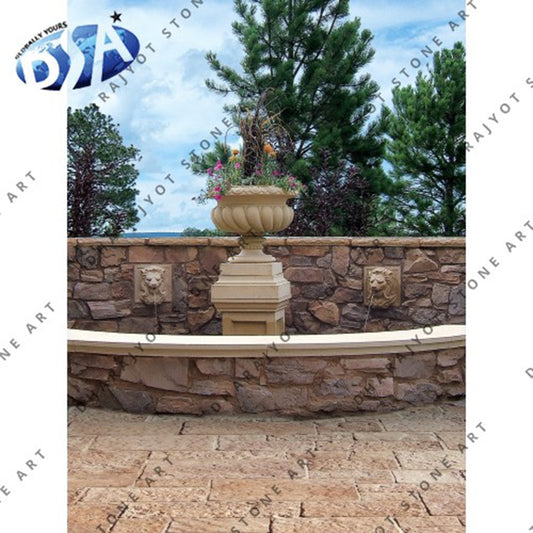 Classic Outdoor Decoration Marble Fountain