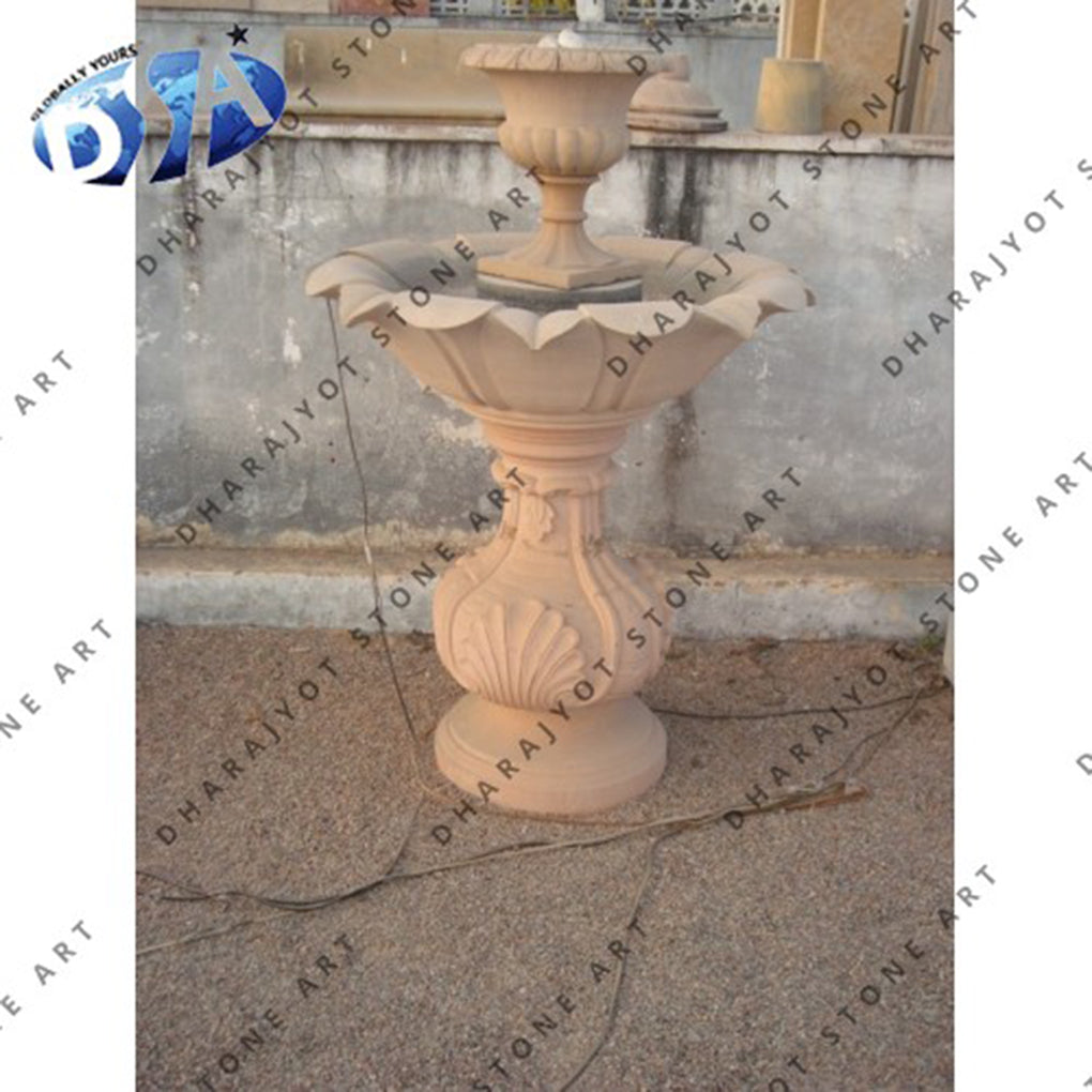 Natural Stone Garden Outdoor Water Fountain