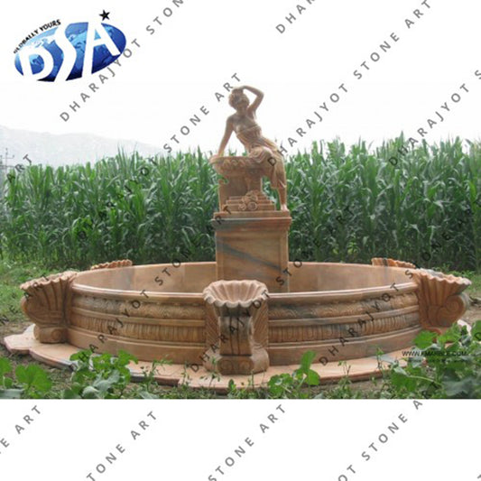 Large Outdoor Marble Garden Stone Fountain