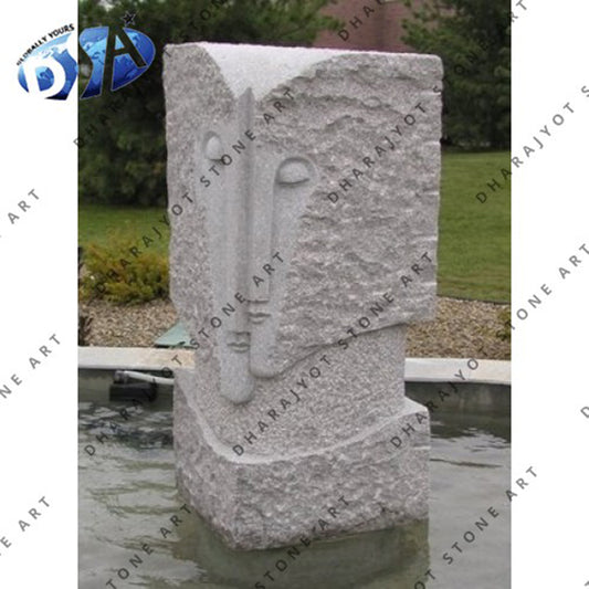 Decorative Stone Sculpture Garden Stone Fountain