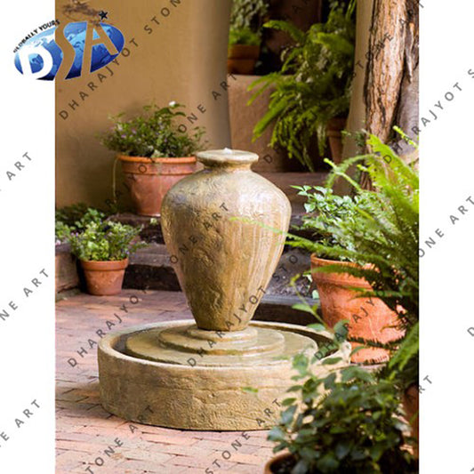 Home And Garden decor large terracotta Stone Fountain