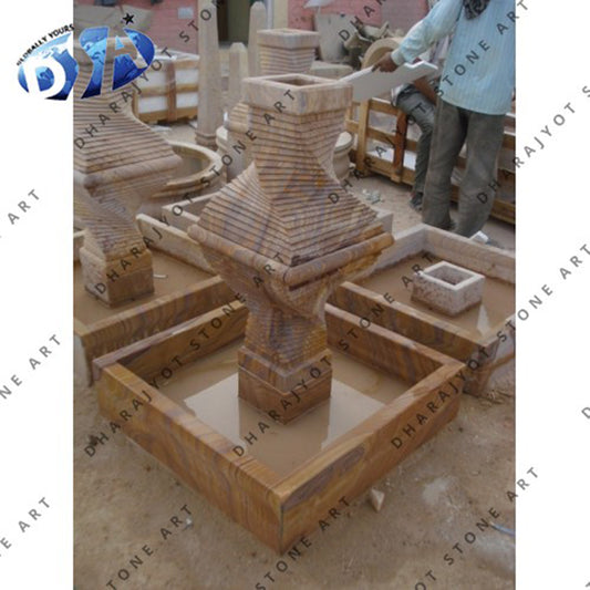 Outdoor Decoration Antique Stone Marble Fountain