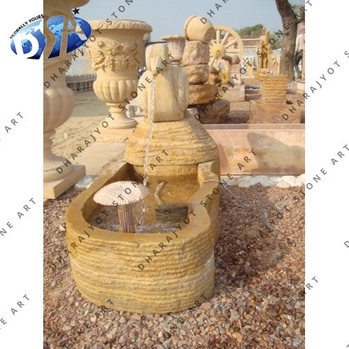 Classic Design Marble Statue Garden Fountain