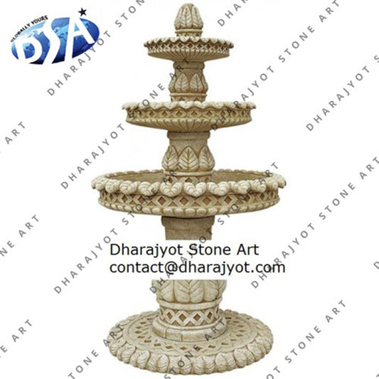 Home Garden Decoration Marble Carving Fountain