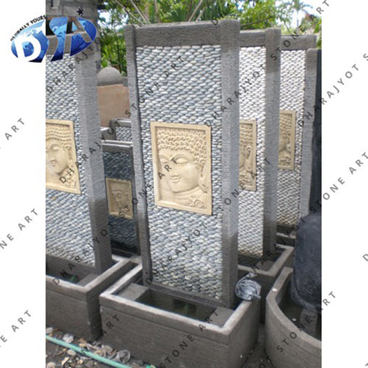 Decorative Outdoor Hollow Stone Water Fountain