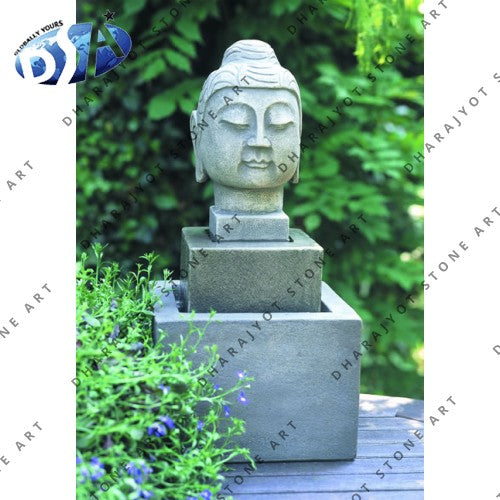 Stone Carving Buddha Garden Fountain
