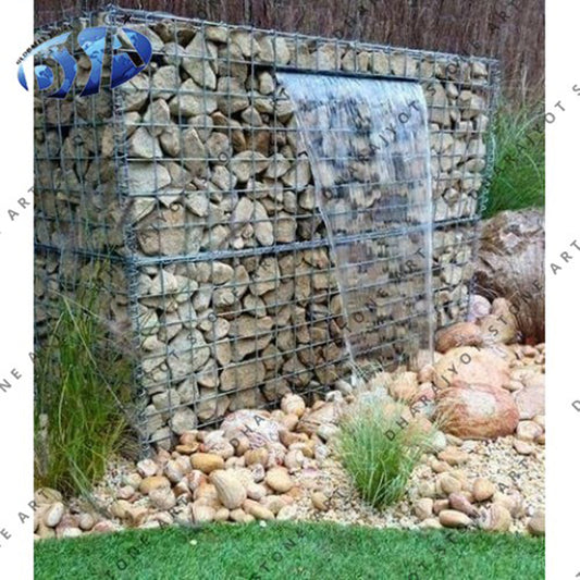 Classical Style for Garden Natural Marble Waterfall Fountain