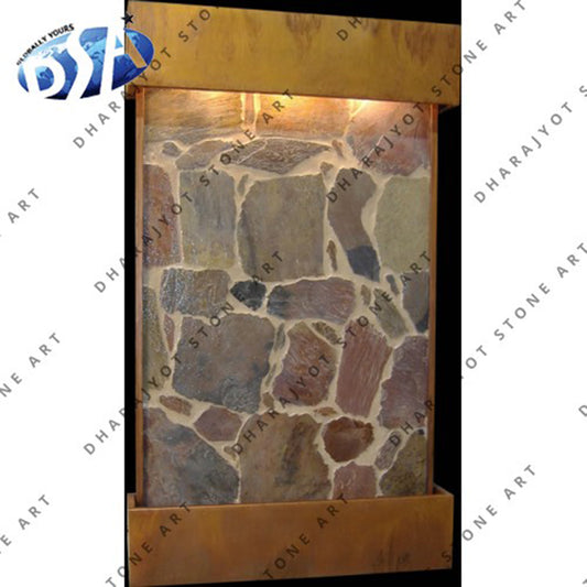 Indoor Decorative Stone Waterfall Fountains