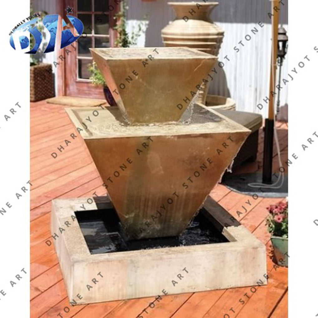 Sandstone Outdoor Stone Water Fountain