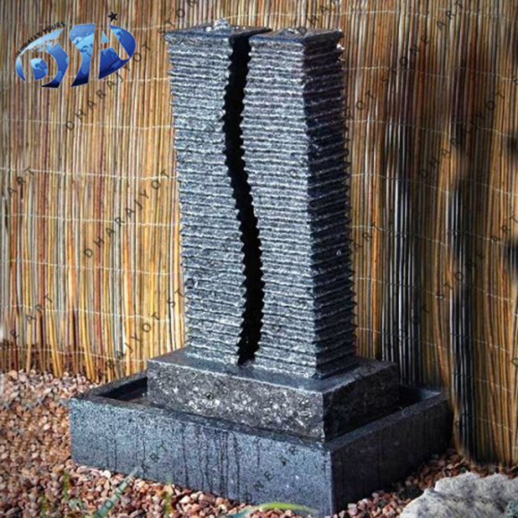 Garden Decorative Outdoor Natural Granite Stone Fountain