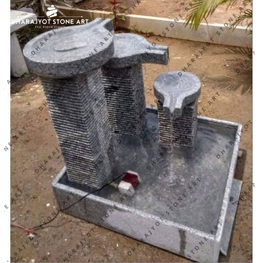 Outdoor Granite Stone Water Fountain