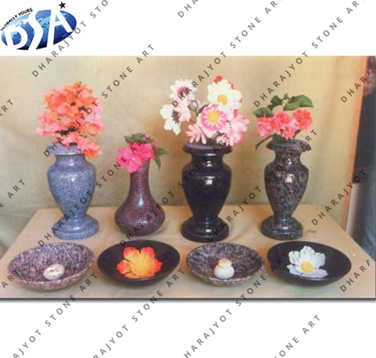 Decorative Stone Flower Vase