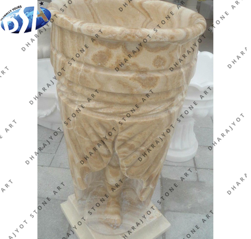 Modern Home Decorative Garden Sandstone Flower Pot