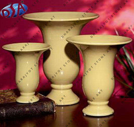 Modern Design Decorative Stone Flower Vase