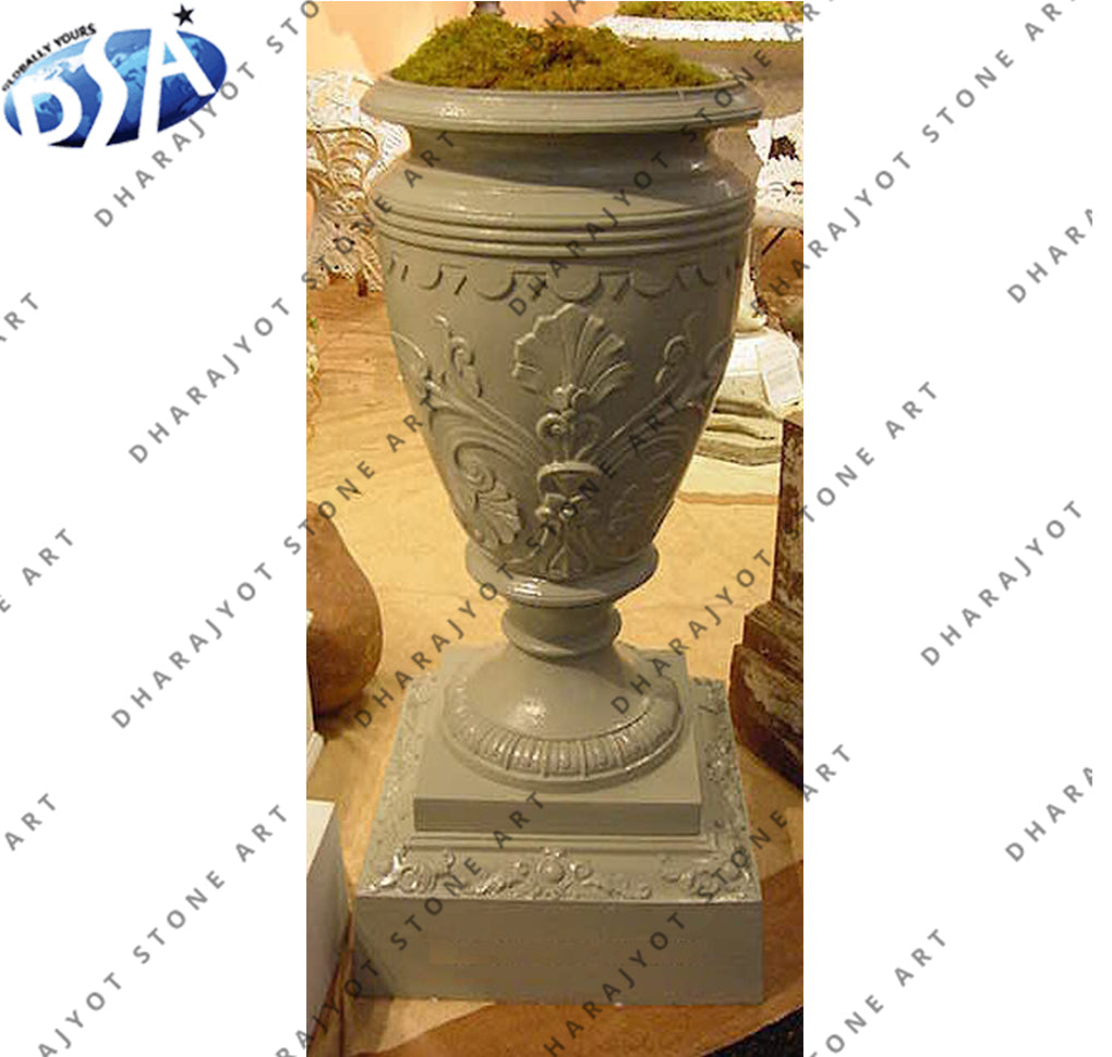 Sandstone Material Flower Garden Pot