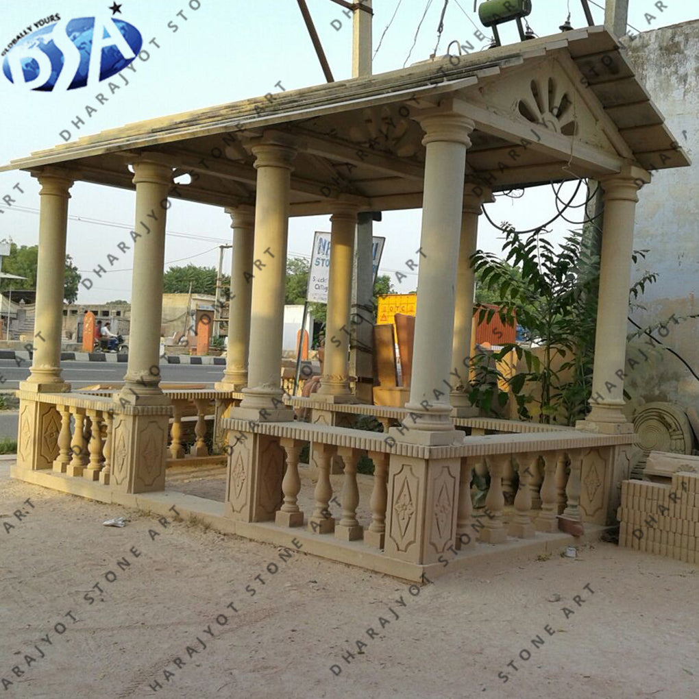 Yellow Sandstone Gazebo