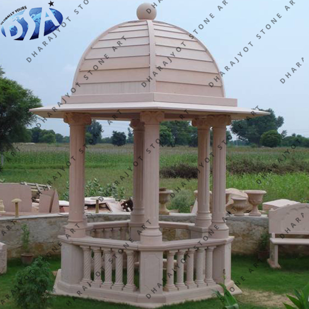 Brown Sandstone Gazebo