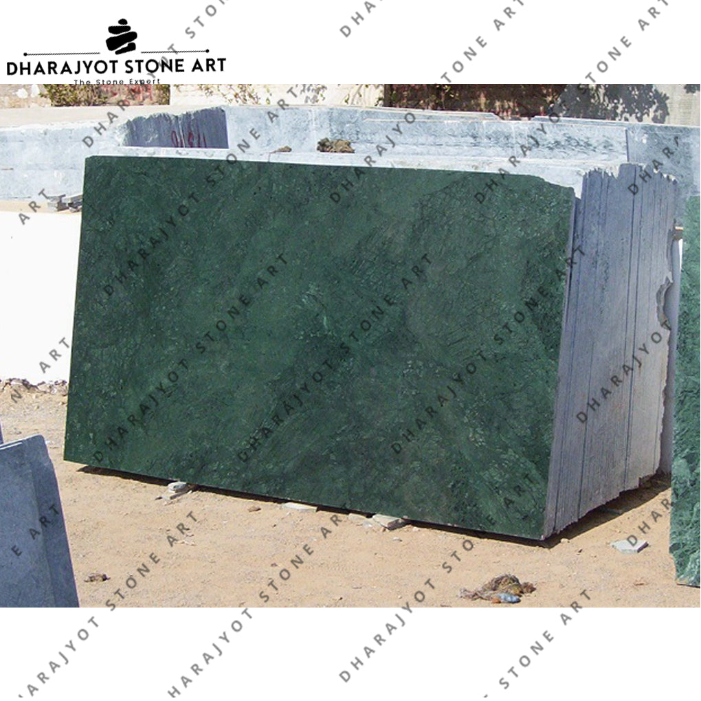 Rainforest Green Marble Slab