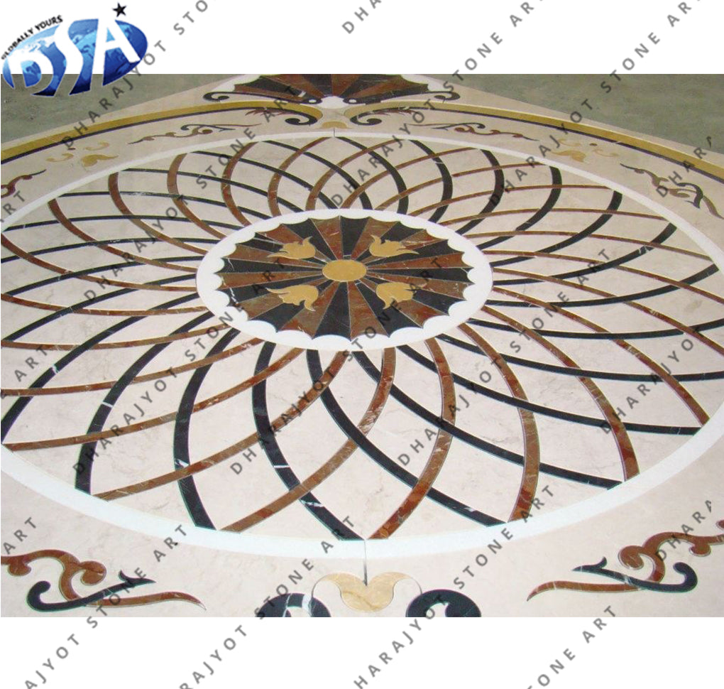 Water Jet Marble Design