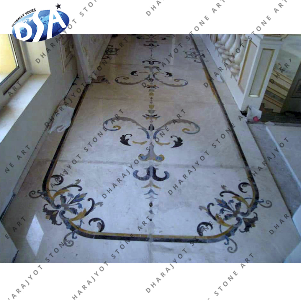 Water Jet Marble Flooring Design Marble Waterjet Pattern Design