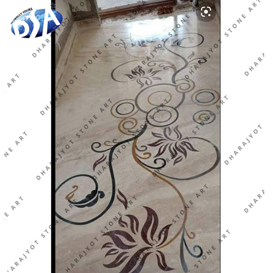 popular hot sale interior decoration marble medallion flooring for sale
