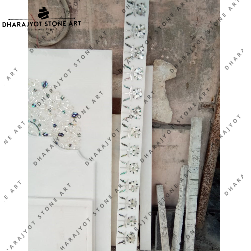 Home Decoration Borders Marble Inlay Work Flooring