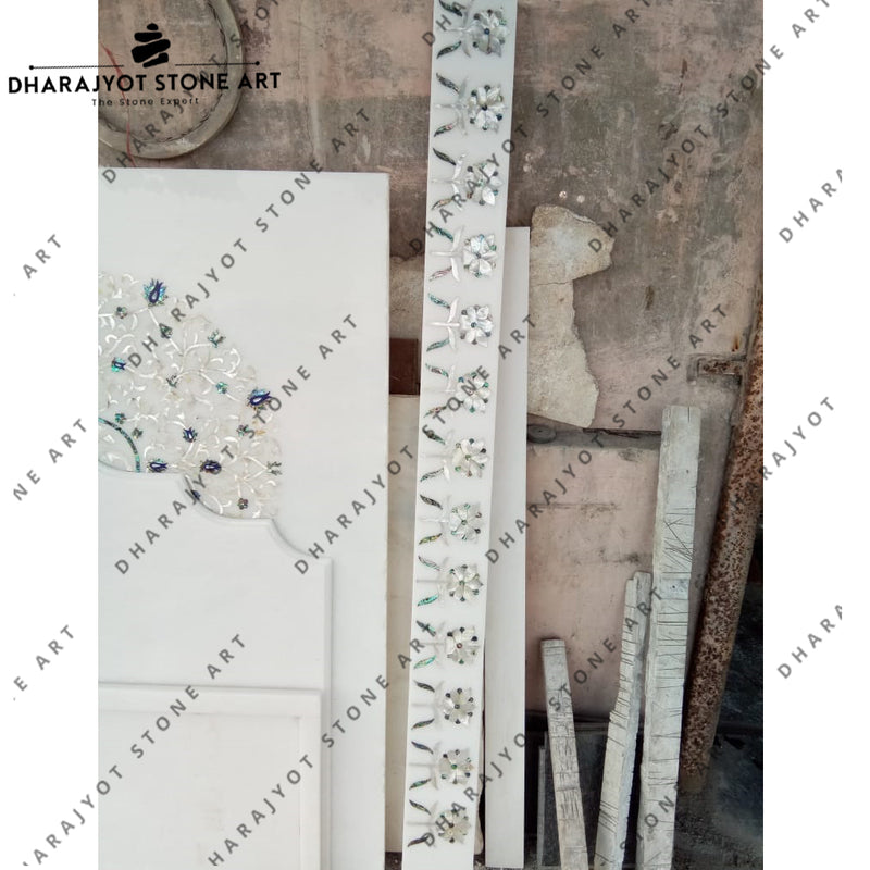 Home Decoration Borders Marble Inlay Work Flooring